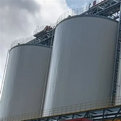 Silo de fondo plano